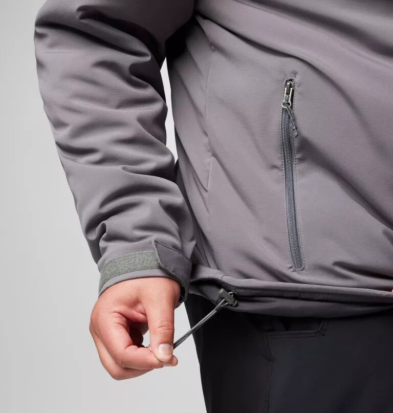 jaqueta softshell gate racer ii masculina - tamanho grande