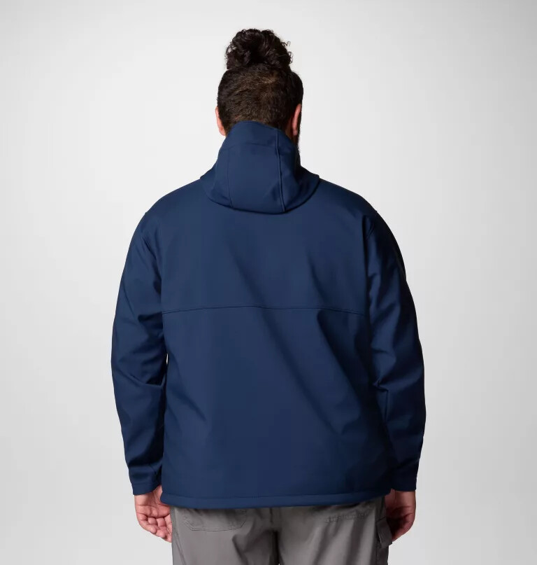 jaqueta softshell com capuz ascender ii masculina - tamanho grande