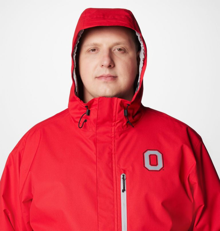 jaqueta masculina universitária field bound - ohio state - tamanho grande