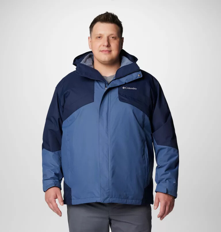 jaqueta bugaboo iii fleece interchange masculina - tamanho grande