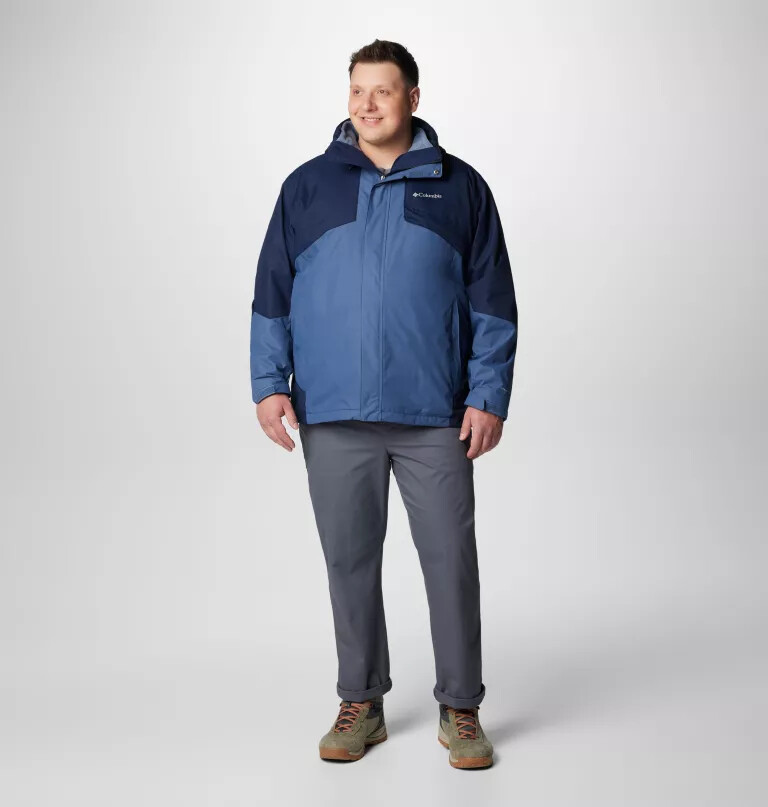 jaqueta bugaboo iii fleece interchange masculina - tamanho grande