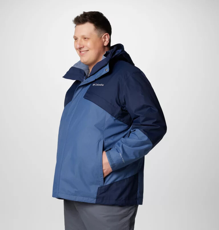 jaqueta bugaboo iii fleece interchange masculina - tamanho grande