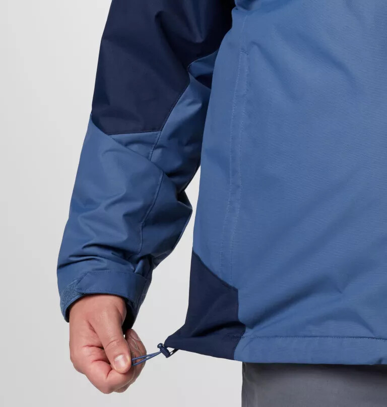 jaqueta bugaboo iii fleece interchange masculina - tamanho grande