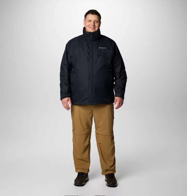 jaqueta bugaboo iii fleece interchange masculina - tamanho grande