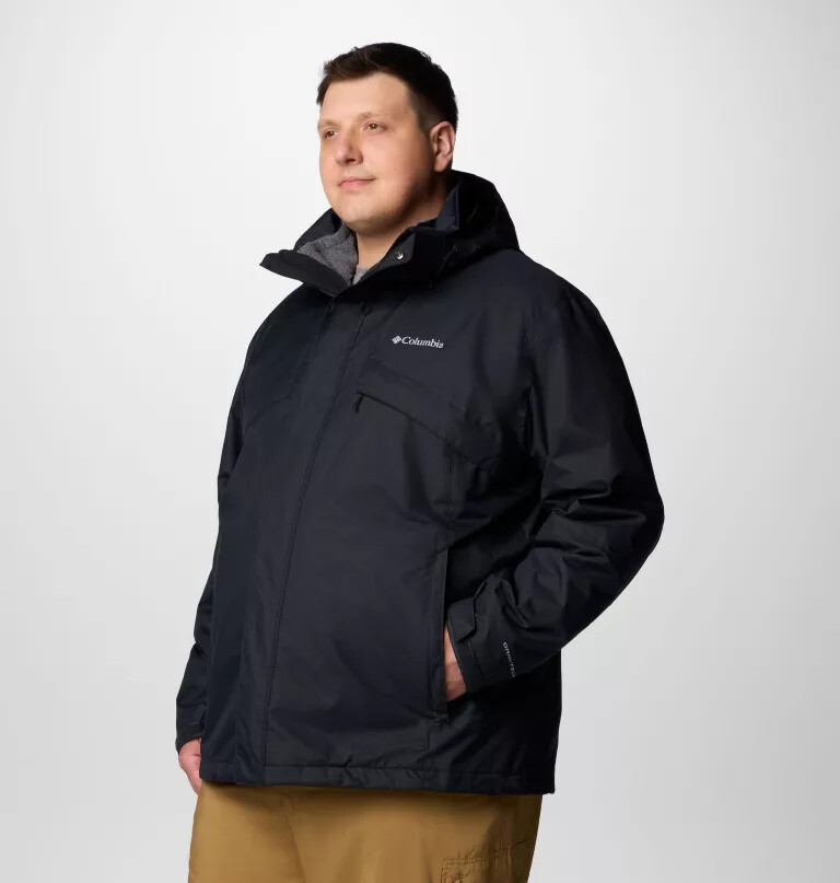 jaqueta bugaboo iii fleece interchange masculina - tamanho grande