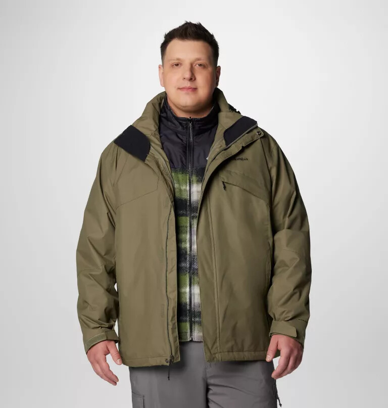 jaqueta bugaboo iii fleece interchange masculina - tamanho grande