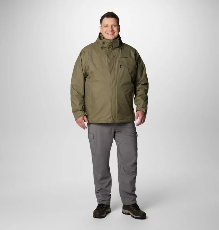 jaqueta bugaboo iii fleece interchange masculina - tamanho grande