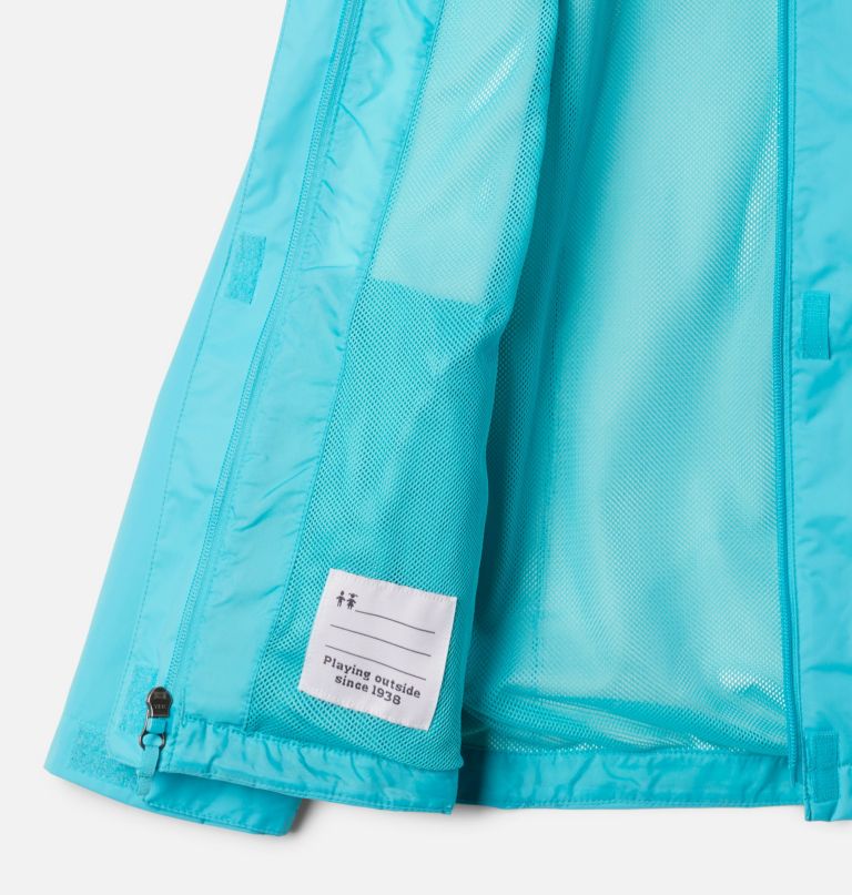 jaqueta de chuva arcadia para meninas