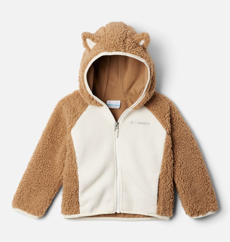 jaqueta sherpa foxy baby para bebês