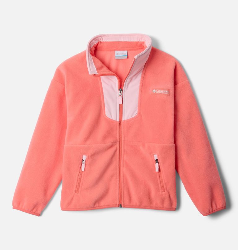 casaco de lã polar infantil sequoia grove com zíper completo