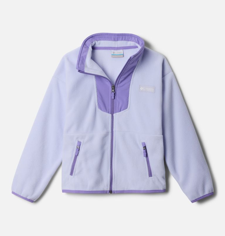 casaco de lã polar infantil sequoia grove com zíper completo