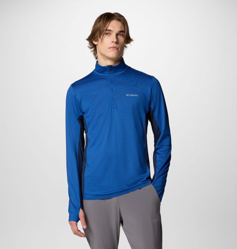 camisa masculina three pitch com meio zíper