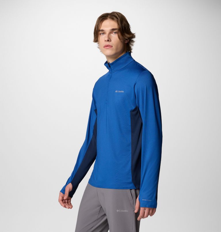 camisa masculina three pitch com meio zíper