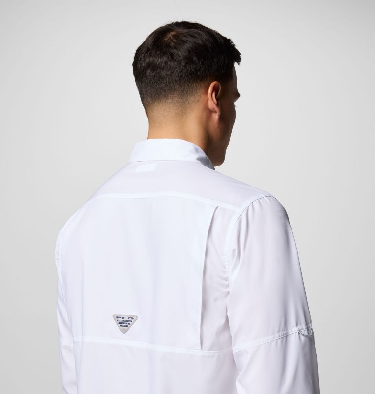 camisa masculina pfg blood and guts de manga comprida com decote em v