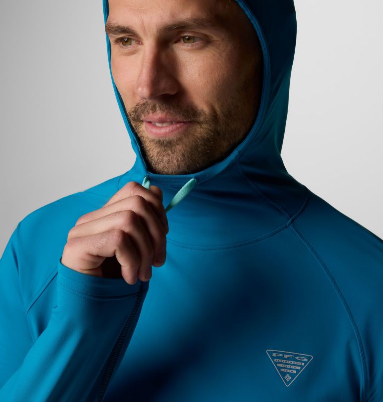 moletom masculino wild cast com capuz e proteção solar