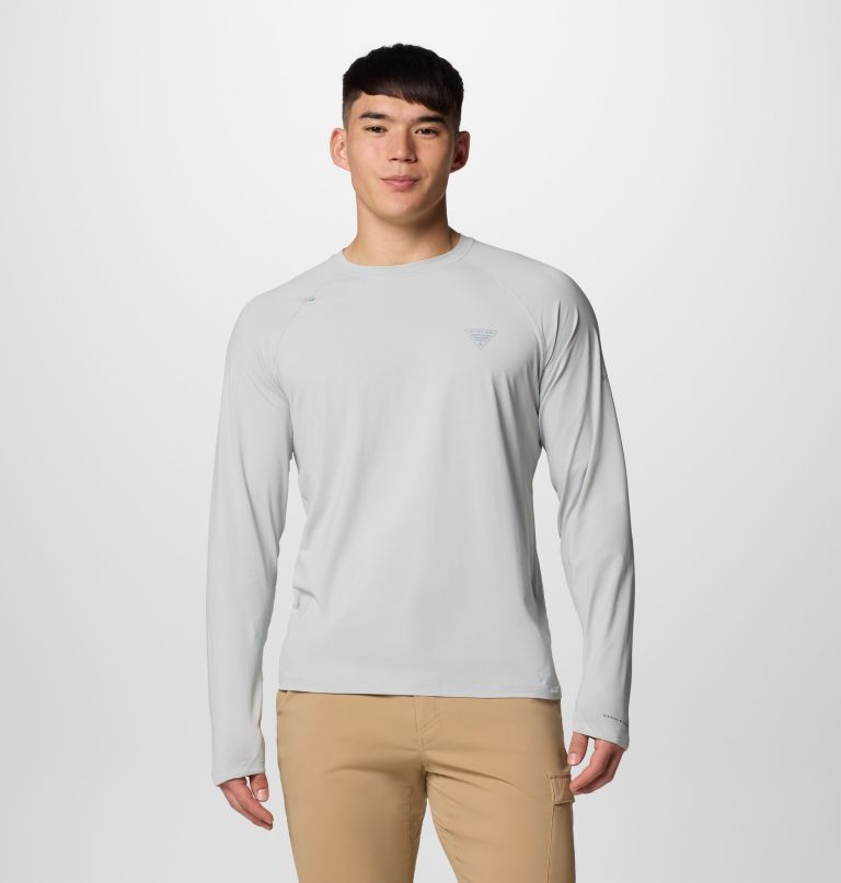 camisa de proteção solar masculina pfg wild cast