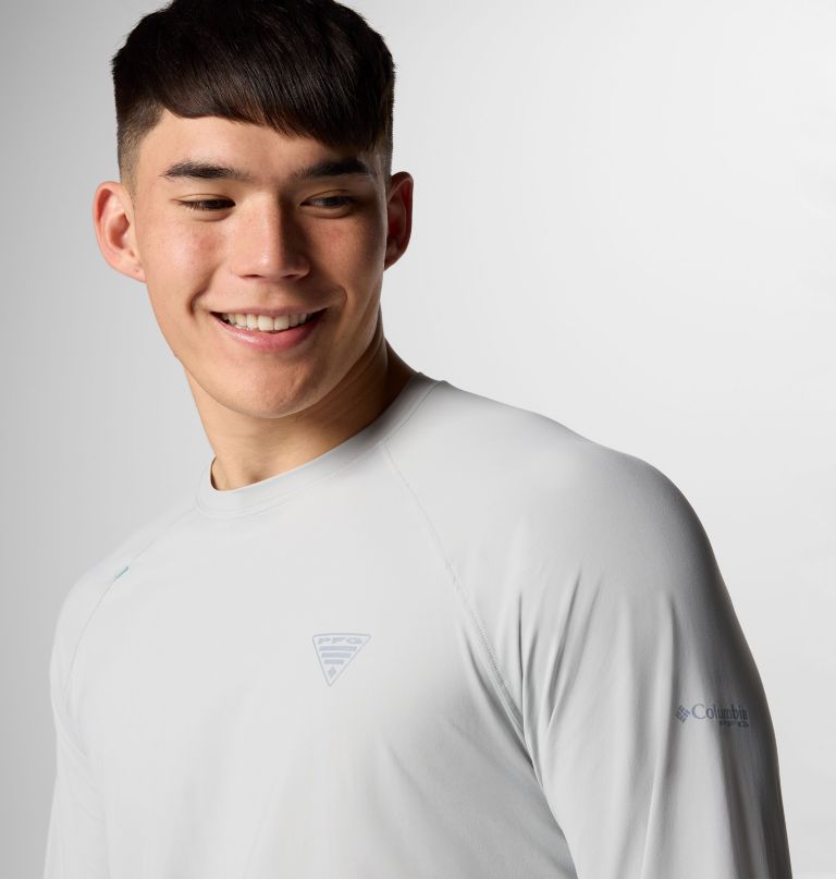 camisa de proteção solar masculina pfg wild cast