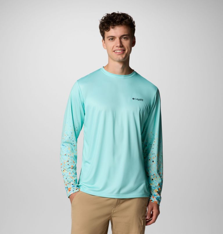 camisa de manga comprida masculina terminal tackle pfg x bentley