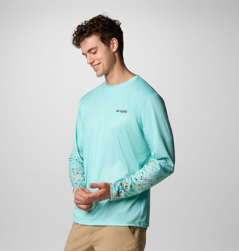 camisa de manga comprida masculina terminal tackle pfg x bentley