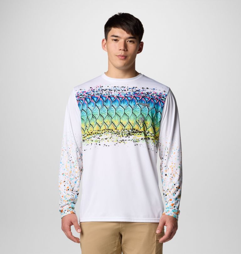 camisa de manga comprida masculina terminal tackle pfg x bentley