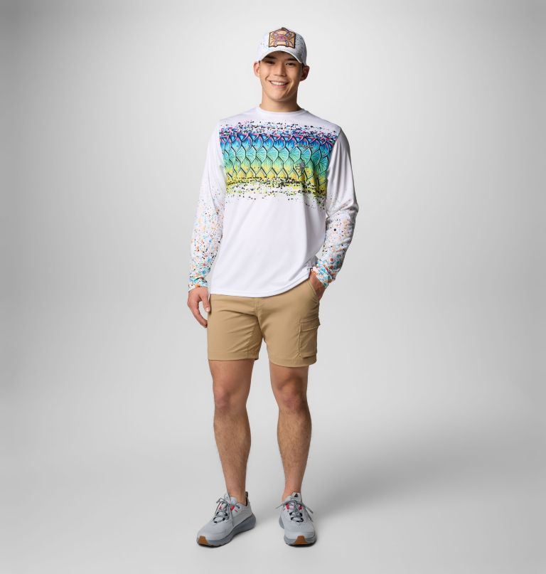 camisa de manga comprida masculina terminal tackle pfg x bentley