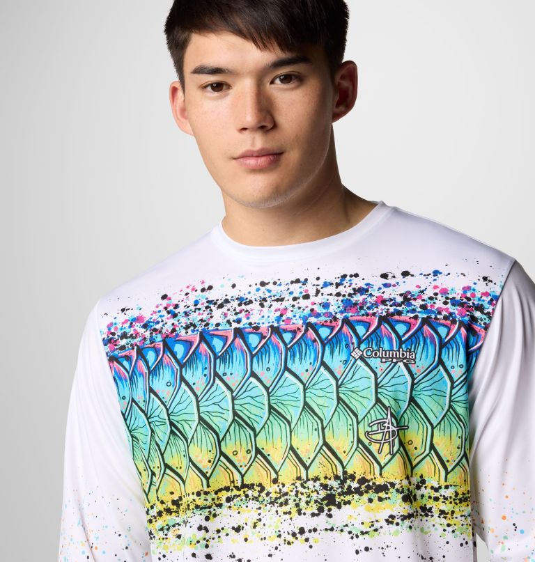 camisa de manga comprida masculina terminal tackle pfg x bentley