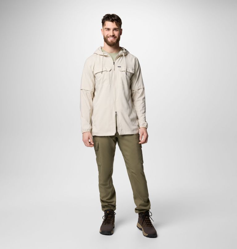 camisa masculina de manga comprida com capuz skien valley