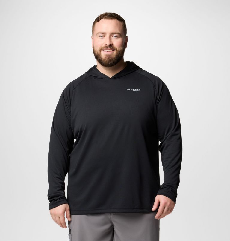 moletom com capuz masculino pfg solar stream - tamanho grande