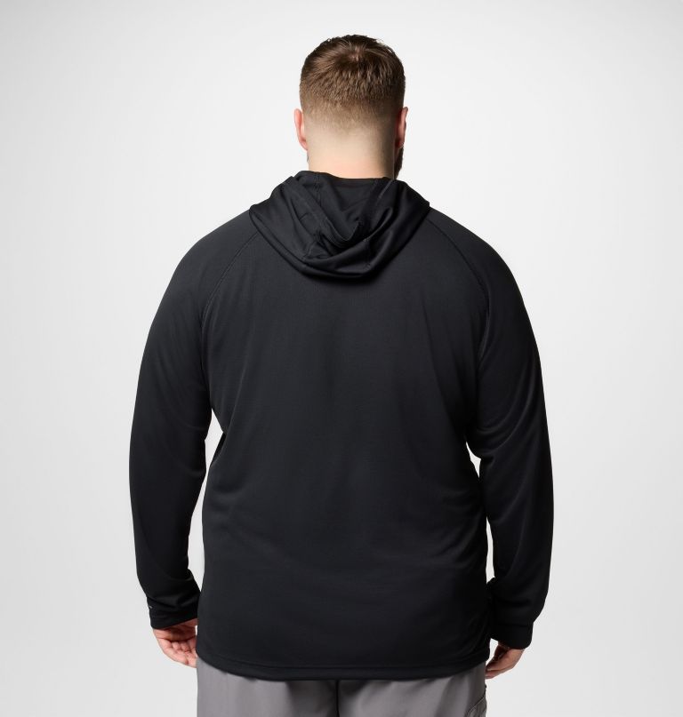 moletom com capuz masculino pfg solar stream - tamanho grande