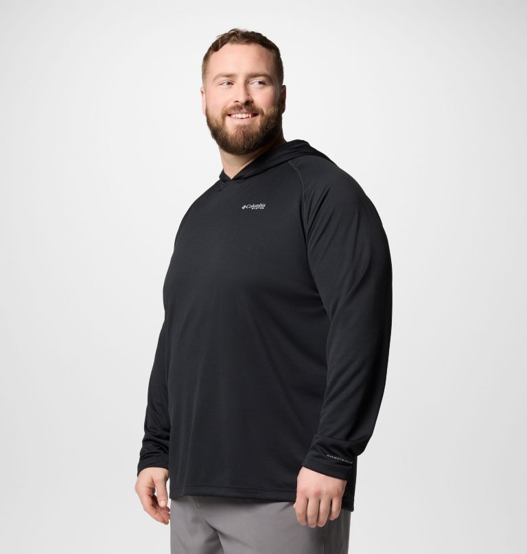 moletom com capuz masculino pfg solar stream - tamanho grande