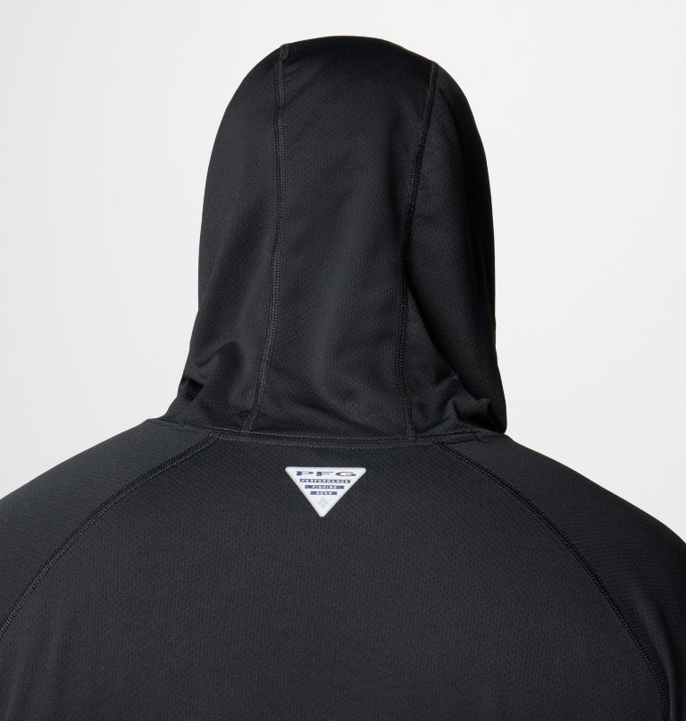 moletom com capuz masculino pfg solar stream - tamanho grande