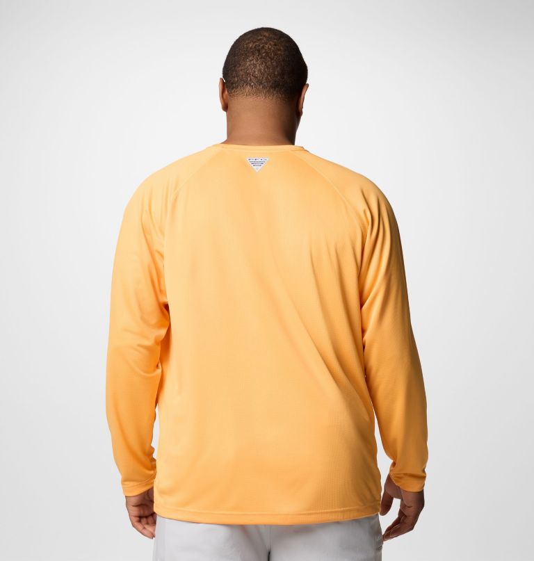 camisa masculina pfg solar stream de manga comprida - tamanho grande