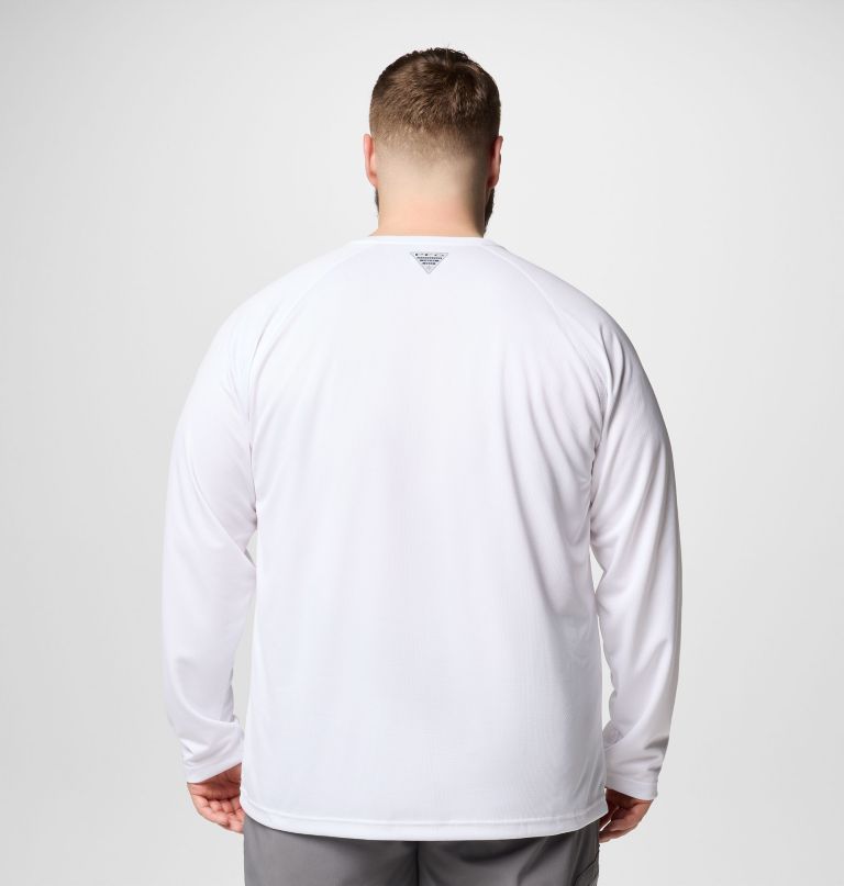 camisa masculina pfg solar stream de manga comprida - tamanho grande