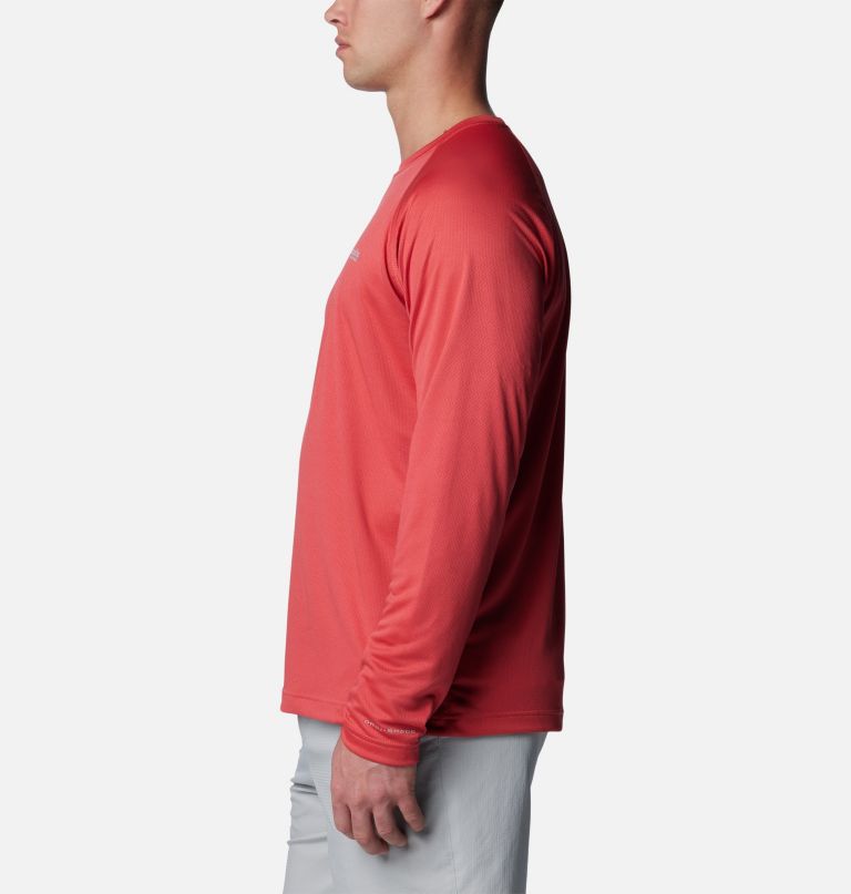 camisa de manga comprida pfg solar stream para homem - tamanho alto