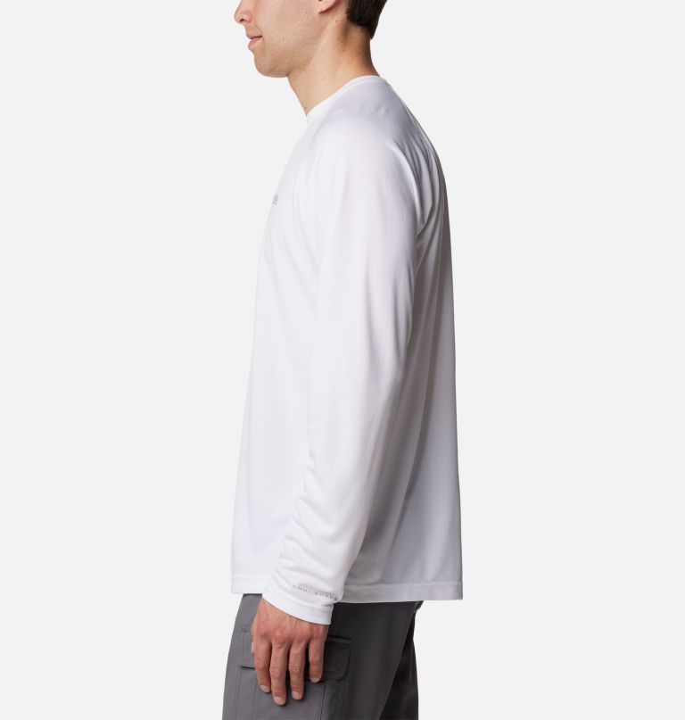 camisa de manga comprida pfg solar stream para homem - tamanho alto