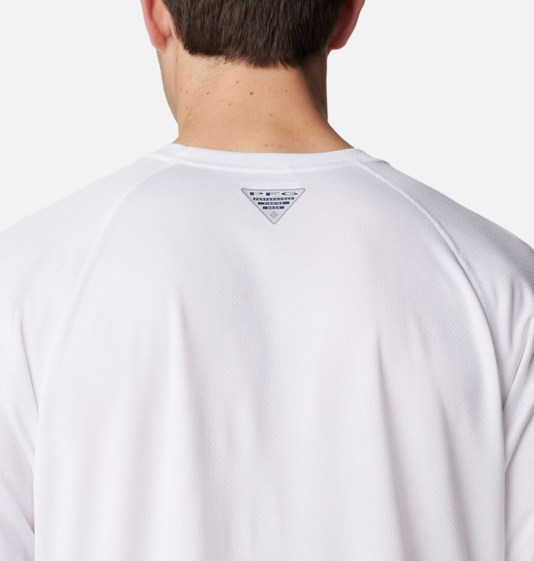 camisa de manga comprida pfg solar stream para homem - tamanho alto