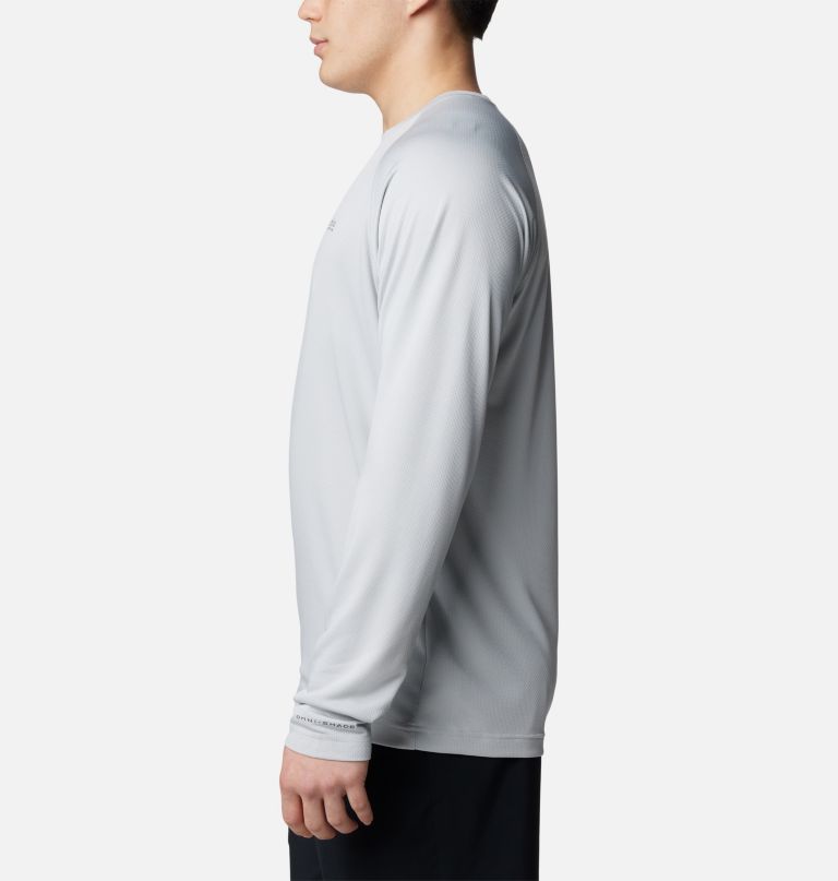 camisa de manga comprida pfg solar stream para homem - tamanho alto