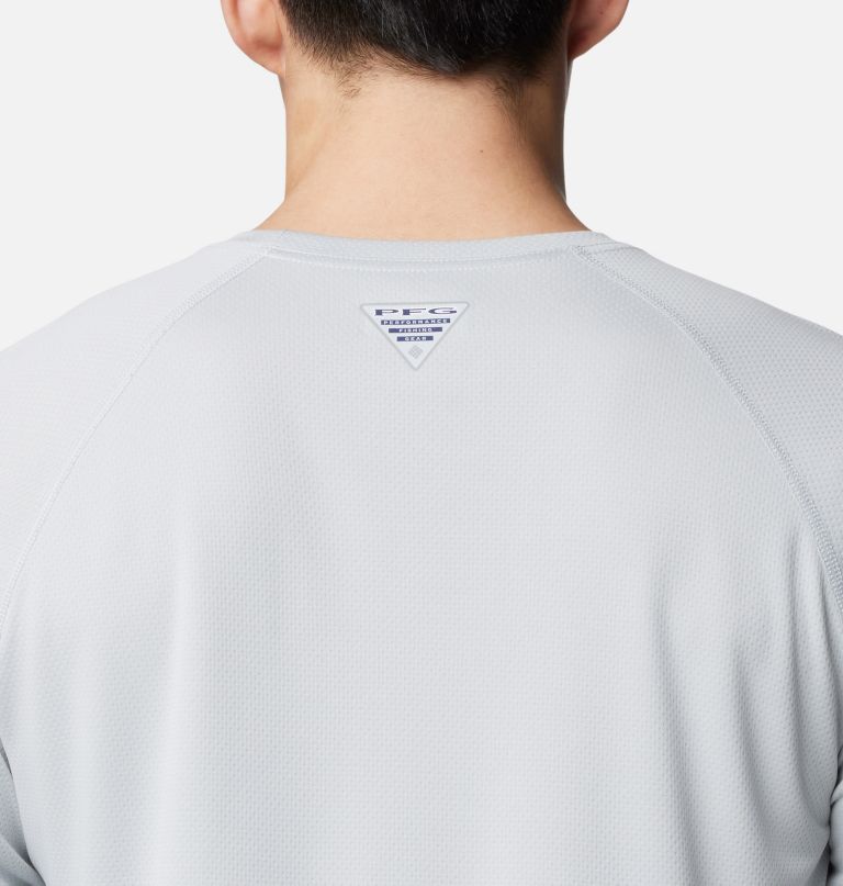 camisa de manga comprida pfg solar stream para homem - tamanho alto