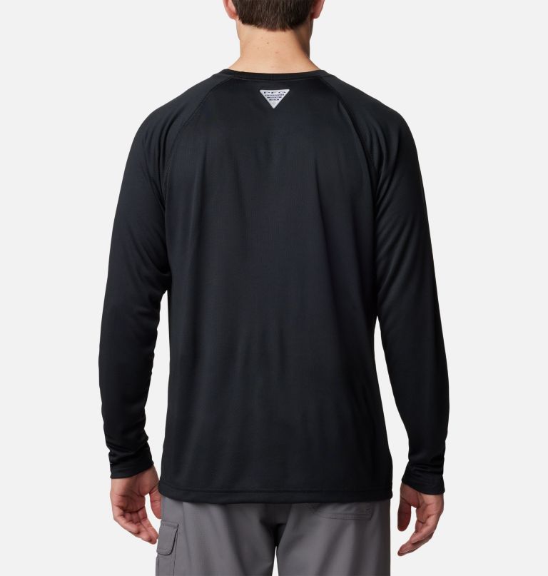 camisa de manga comprida pfg solar stream para homem - tamanho alto
