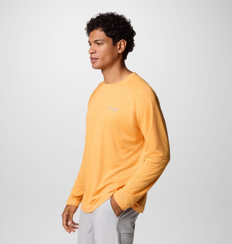 camisa de manga comprida pfg solar stream para homem - tamanho alto