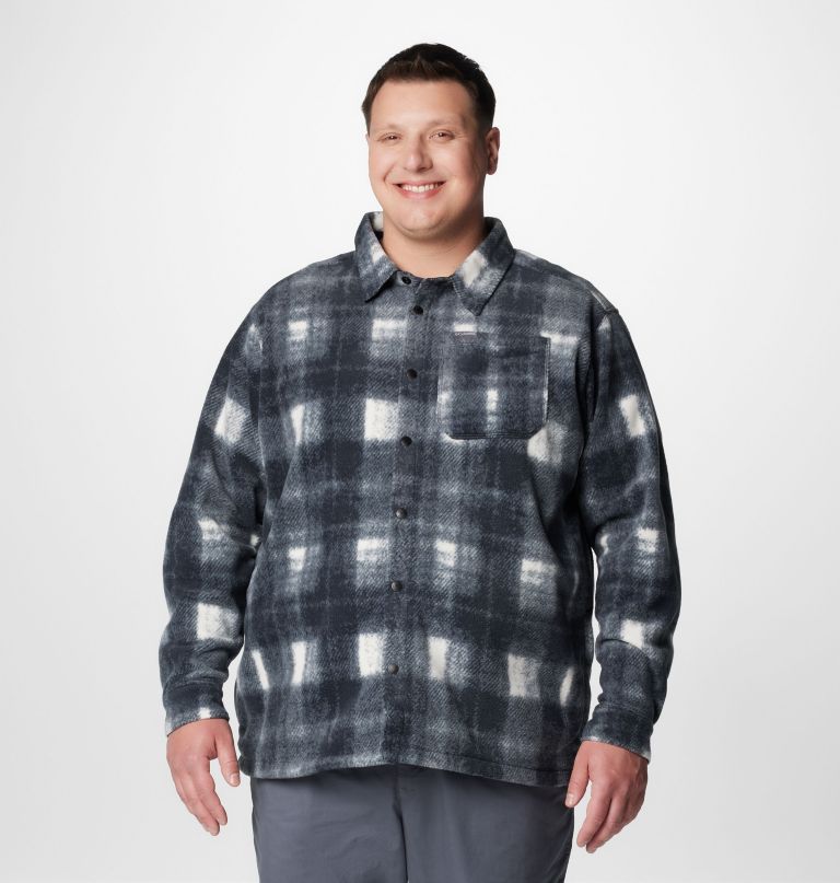 jaqueta camisa de fleece estampada masculina steens mountain ii - tamanho grande