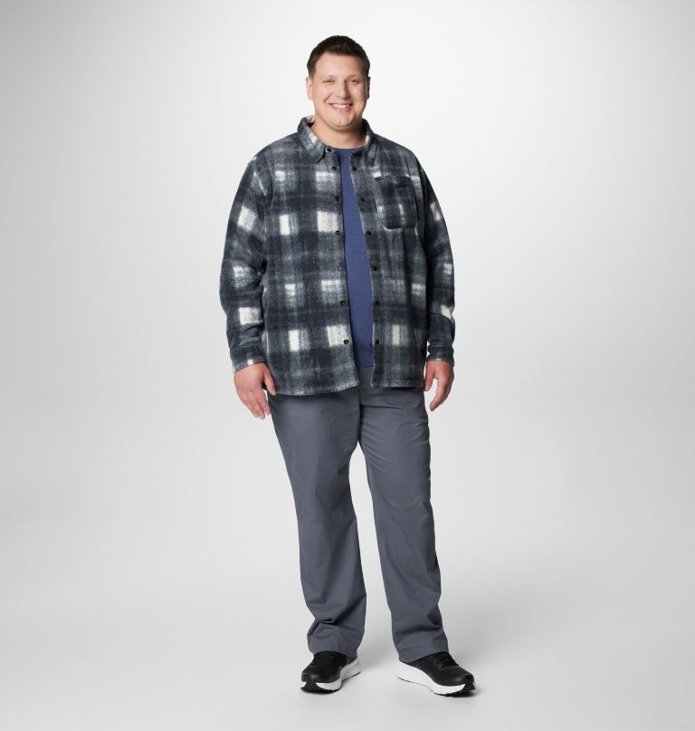 jaqueta camisa de fleece estampada masculina steens mountain ii - tamanho grande