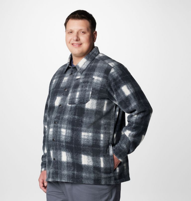 jaqueta camisa de fleece estampada masculina steens mountain ii - tamanho grande