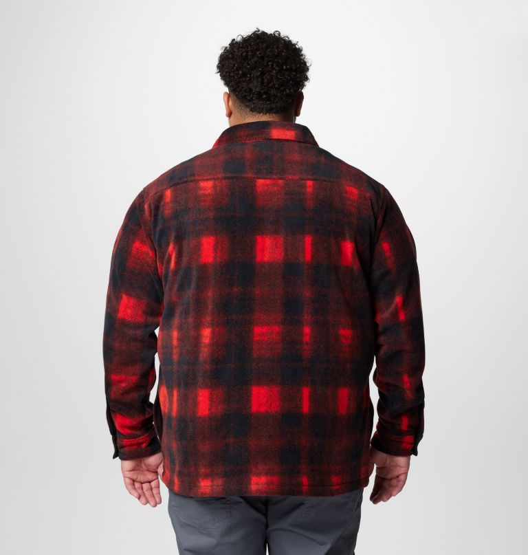 jaqueta camisa de fleece estampada masculina steens mountain ii - tamanho grande