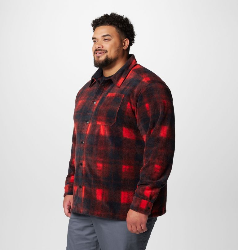 jaqueta camisa de fleece estampada masculina steens mountain ii - tamanho grande