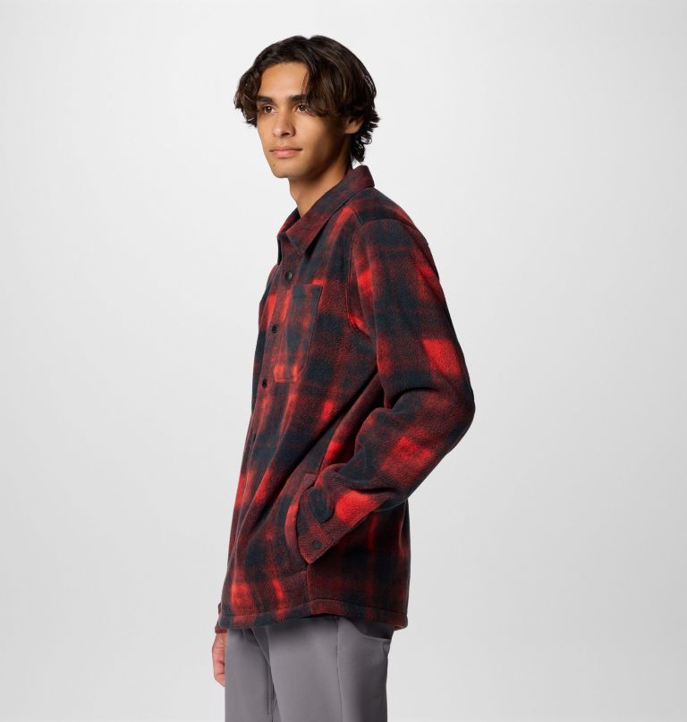 jaqueta camisa de fleece estampada steens mountain masculina ii - tamanho alto