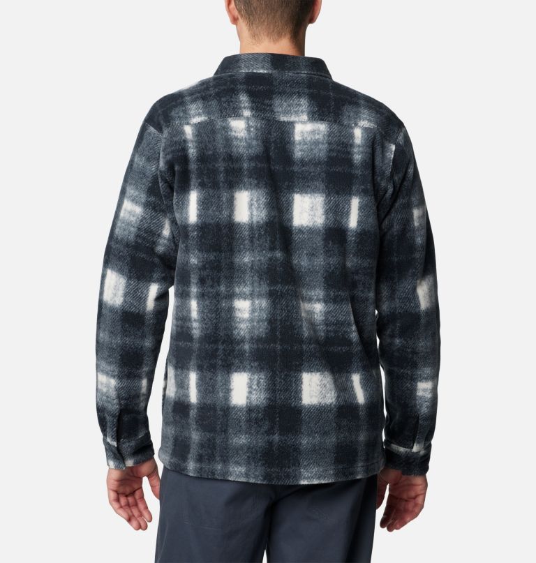 jaqueta camisa de fleece estampada steens mountain masculina ii - tamanho alto