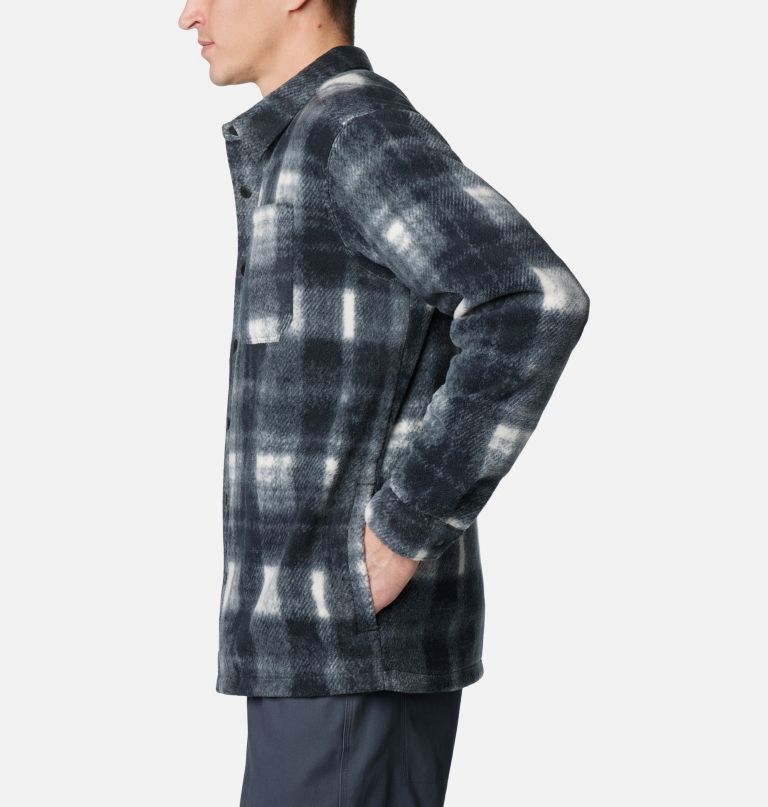 jaqueta camisa de fleece estampada steens mountain masculina ii - tamanho alto