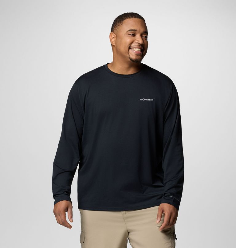 camiseta masculina de manga comprida canyonland trail - tamanho grande