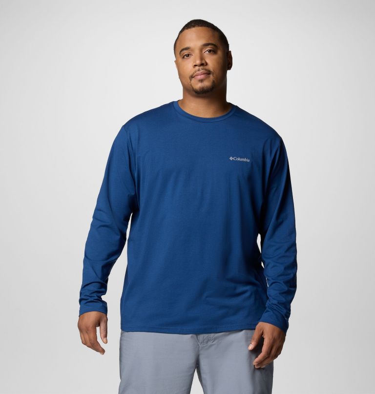 camiseta masculina de manga comprida canyonland trail - tamanho grande
